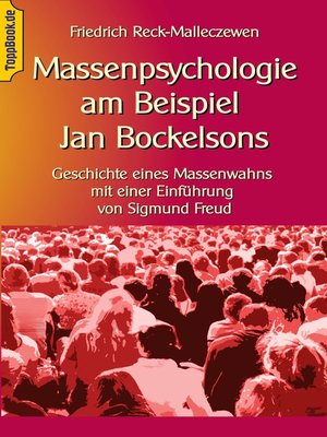 cover image of Massenpsychologie am Beispiel Jan Bockelsons
